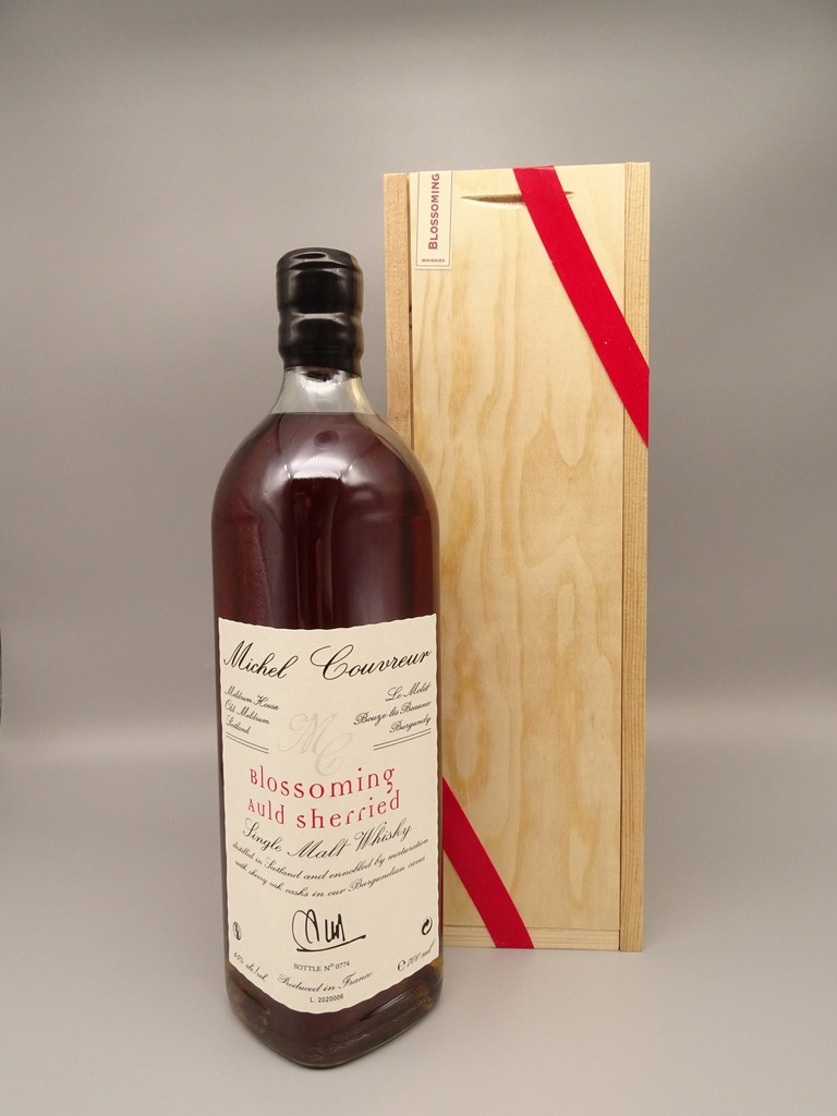Michel Couvreur BLOSSOMING AULD SHERRIED Single Malt 45%