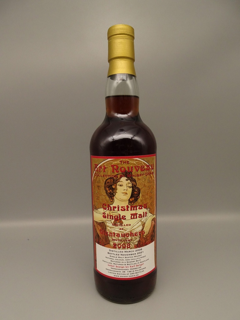 Glentauchers 2008/2021 13yo Christmas Single Malt 2022 Sherry Butt 53,7%