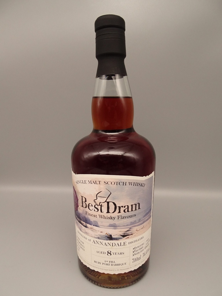 Annandale 2015/2023 8yo 1st Fill Ruby Port Barrique No. 532 56,4%