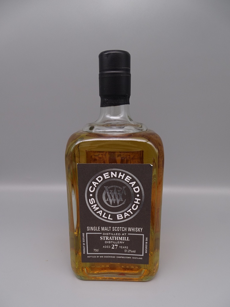 Strathmill 1991/2019 27yo 3 Bourbon Hogshead 51,2%