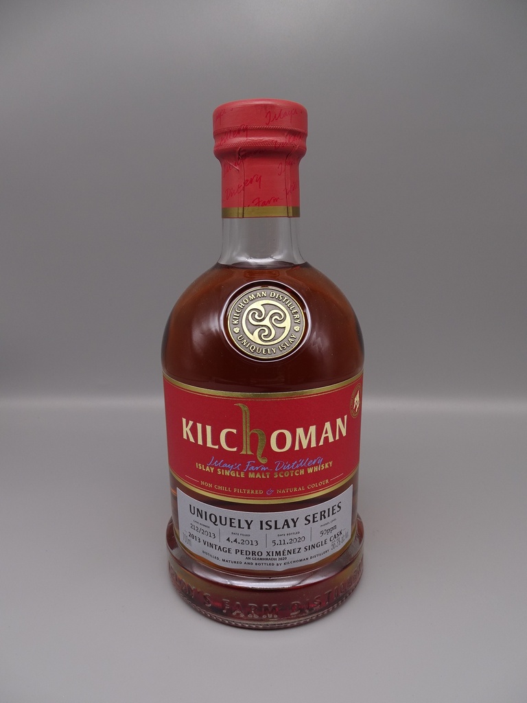 Kilchoman Vintage 2013 Uniquely Islay Series #6/7 Cask 205/2013 PX Finish 56,3%