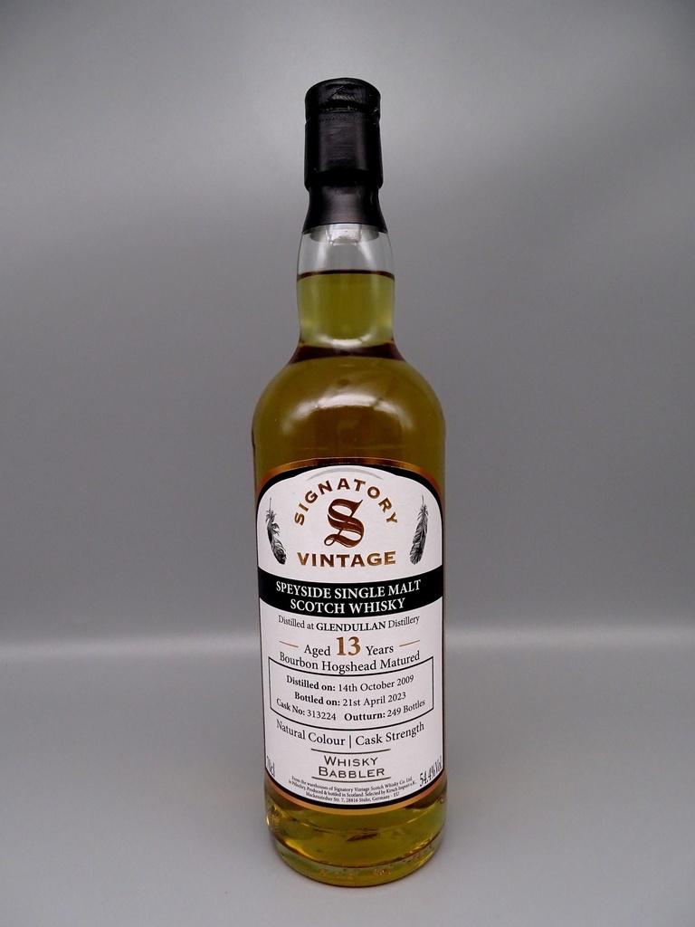 Glendullan 2009/2023 13yo "Whisky Babbler" Bourbon Hogshead #313224 54,4%