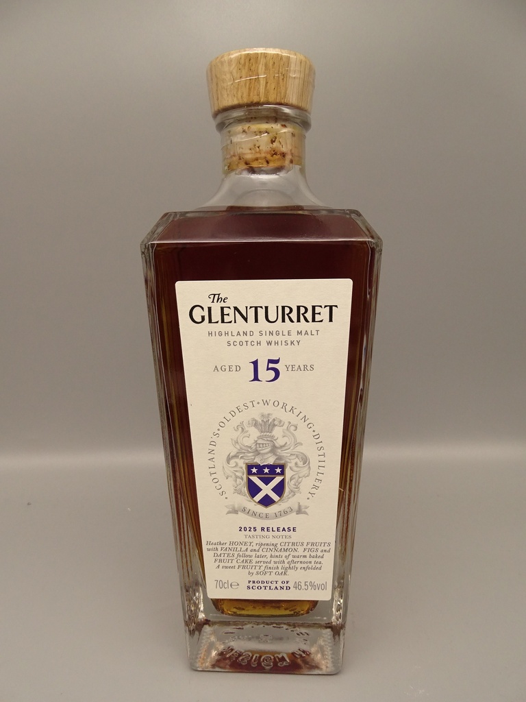 Glenturret 15yo 2025 Release 46,5%