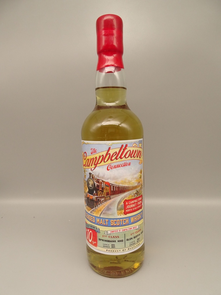 The Campbeltown Connection 2015/2025 10yo Blended Malt Springbank/Glen Scotia Hogsheads 50,7%