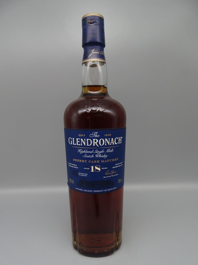 Glendronach 18yo Oloroso Sherry Casks Neue Ausstattung 2025 46%
