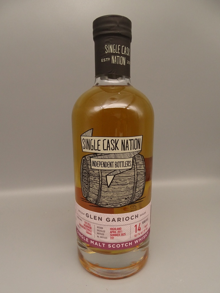 Glen Garioch 2011/2025 14yo 1st Fill Bourbon Hogshead 160444 50,1%