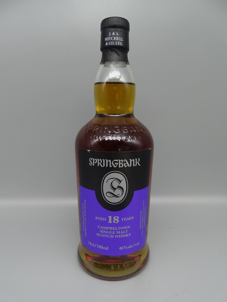 Springbank 18yo Release 2026 46%
