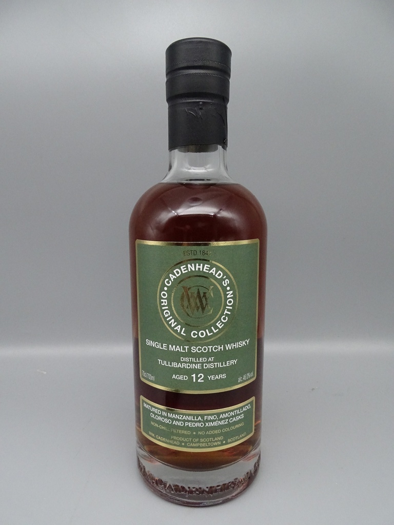 Tullibardine 12yo Spectrum 1.0 Sherry Casks 46%