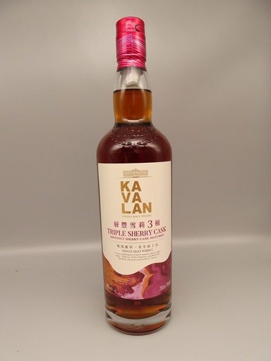 Kavalan Triple Sherry Cask 40%