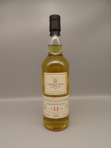Tomatin 2008/2019 11yo Bourbon Single Hogshead 56,5% Cask Strength