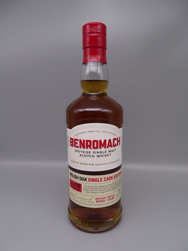 [P0006165] Benromach 2011/2022 10yo Polish Oak Single Cask 770 59,2%