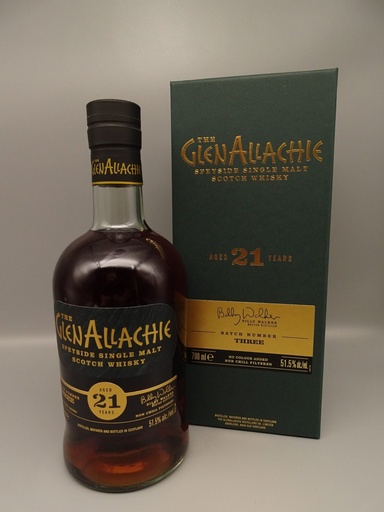 [P0006534] GlenAllachie 21yo Batch #03 51,5%