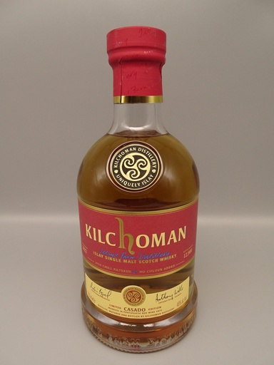 Kilchoman Casado (6y Fresh Bourbon Barrels, 2y Portoguese Redwine Casks) 46%