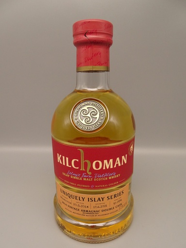 Kilchoman Vintage 2014 Uniquely Islay Series #4/9 Cask 388+389/2014 6y Bourbon Barrel 7m Armagnac Cask 57,5%