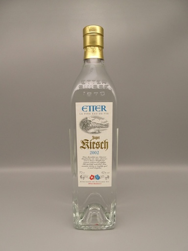 ETTER Zuger Jahrgangs-Kirsch 2002 42% 70 cl