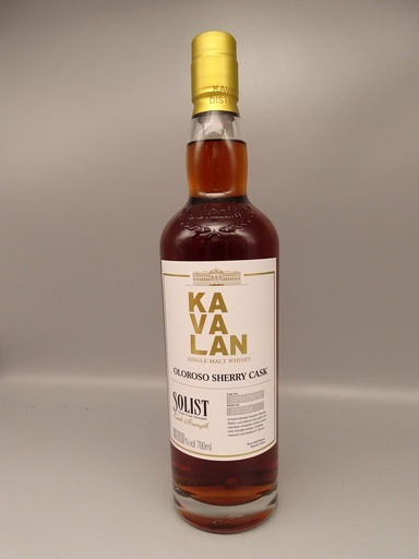 Kavalan Solist Oloroso Sherry Single Cask Cask Strength