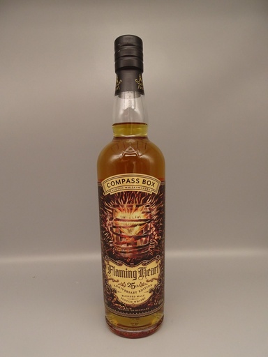 [P0005220] Flaming Heart 2025 25th Anniversary Edition Blended Malt Scotch Whisky 48,9%
