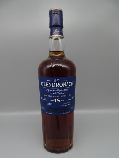 [P0005585] Glendronach 18yo Oloroso Sherry Casks Neue Ausstattung 2025 46%
