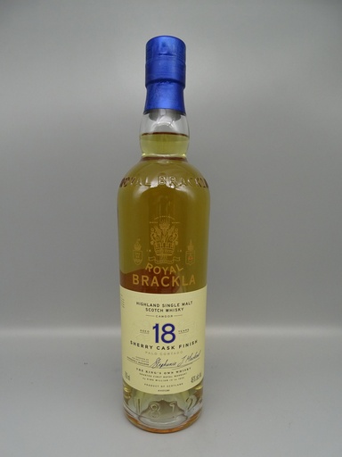 [P0005899] Royal Brackla 18yo Palo Cortado Finish 46%