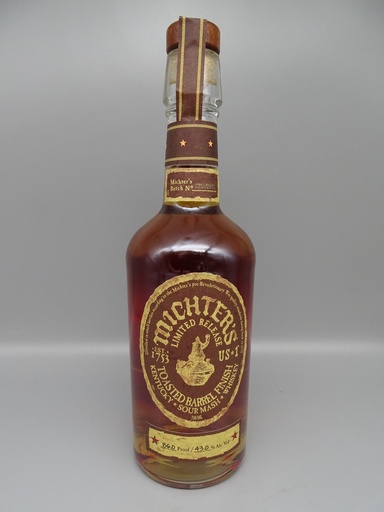 Michter's Toasted Barrel Finish Kentucky Sour Mash Whiskey 2022 43,2% (Kopie)
