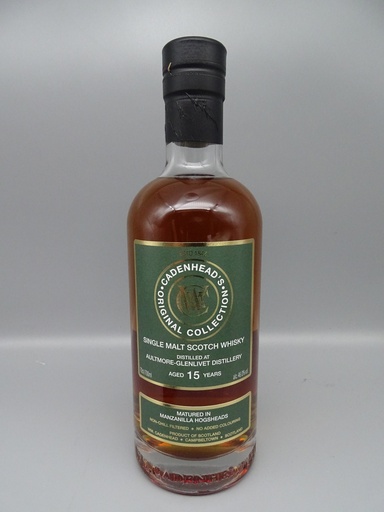 Aultmore-Glenlivet 15yo Manzanilla Finish 46%