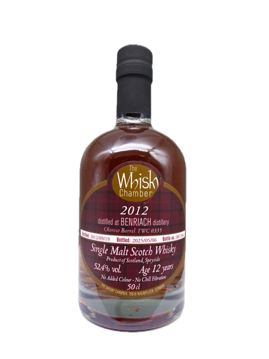 Benriach 2012/2025 12yo Oloroso Barrel 52,4%
